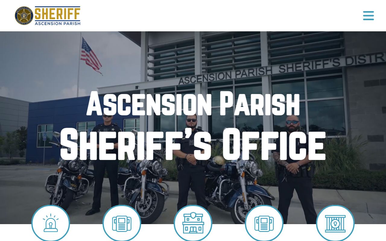 Ascension Parish Sheriff Office Prairieville arrest records