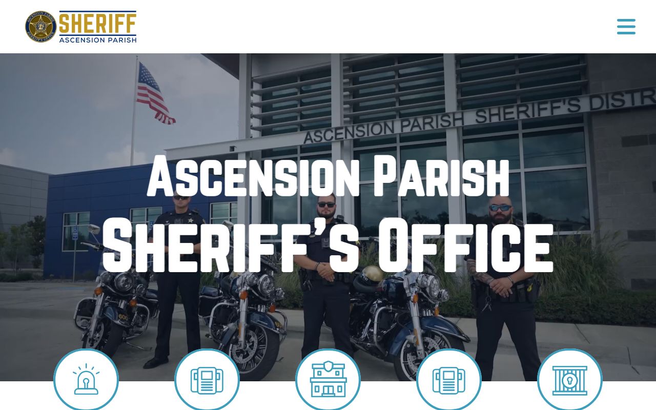 ascension parish sheriff website arrest records