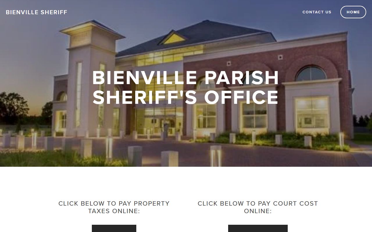 bienville parish sheriff website arrest records
