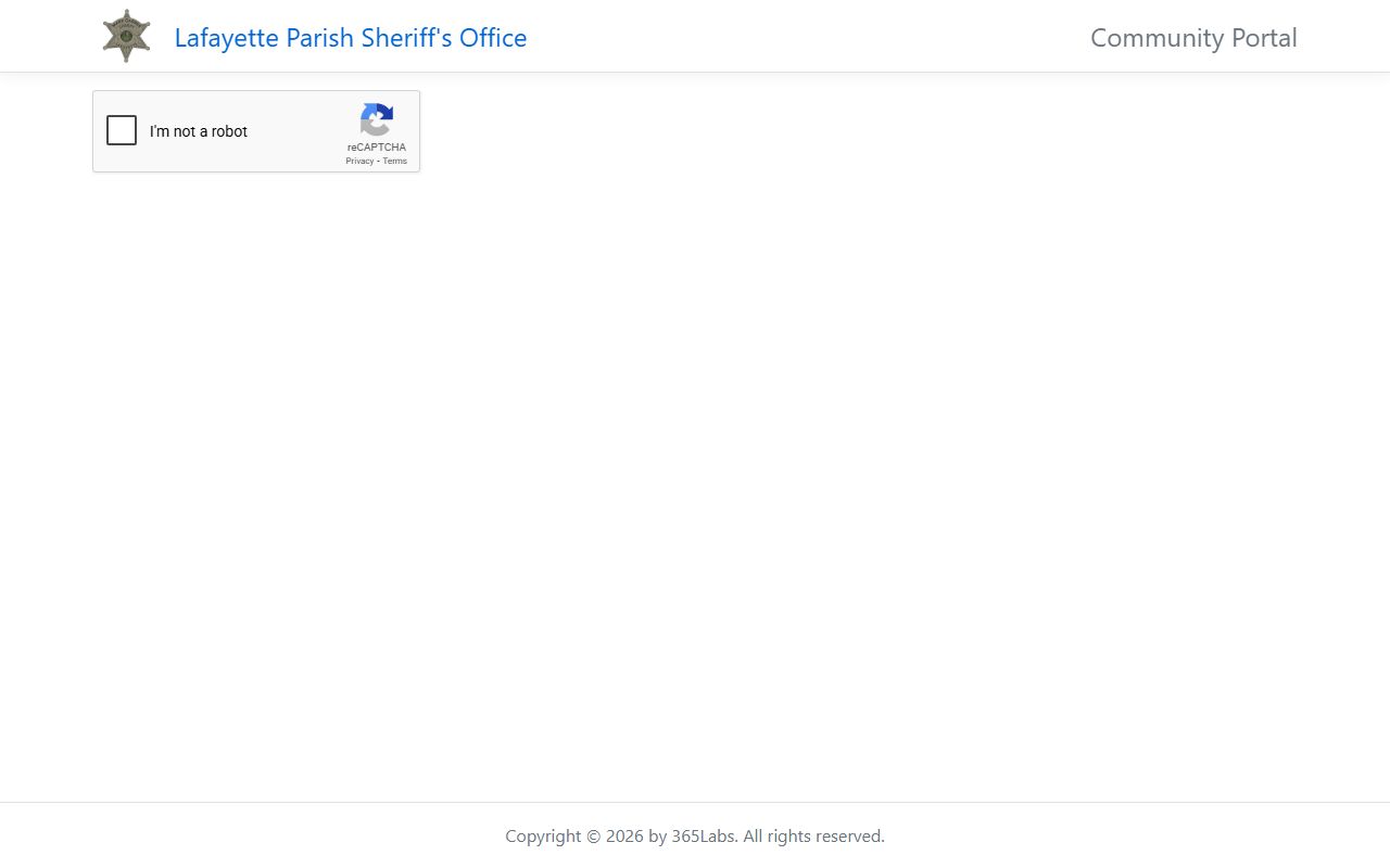 lafayette parish sheriff 365labs inmate list arrest records