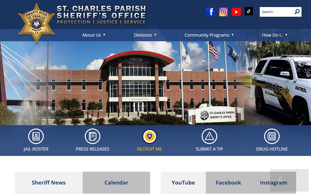 st charles parish sheriff website arrest records